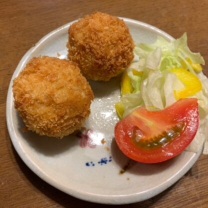 じゃがいも抜きのカレーに添えて。
美味しくいただきました。^ ^
ご馳走さまでした！